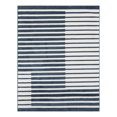 Ivy Bronx Namsen Nathanyl Rug Blue