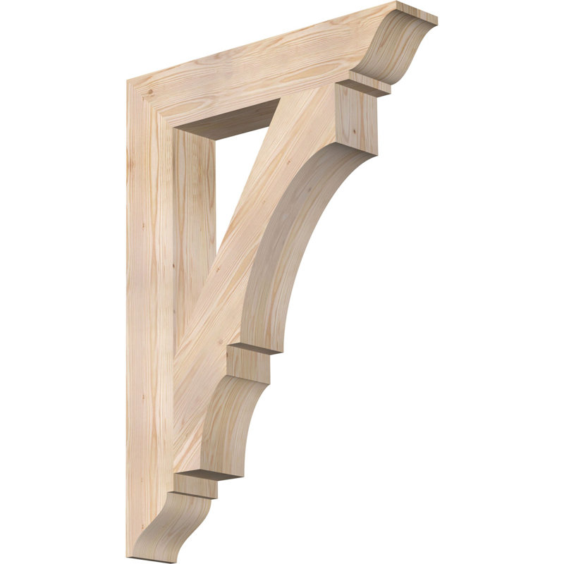 Support traditionnel Balboa, L 5 1/2 po x P 30 po x H 42 po, Cèdre rouge de l'Ouest lisse