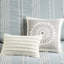 Édredon en coton double / grand - Rayures colorées et tissu luxueux à motif de qualité-128860027