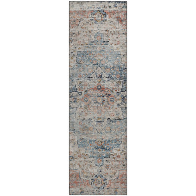 Premium Machine Washable Ashington AMF1832 Global Rug