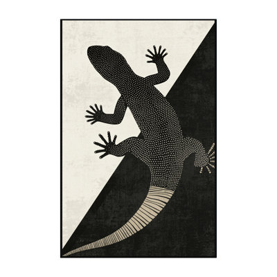 Tapis à motif géométrique rustique moderne brun Oryn Gila lavable à la machine - reliure noire