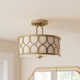 Bayberry 2 Light Semi Flush Mount