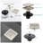 6" Classic Square Shower Floor Drain-65247900