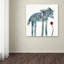 Art sur toile Berkley «Blue Painted Pony»-21180069