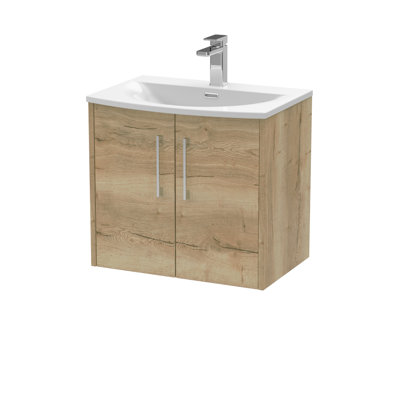 Juno Single Bathroom Vanity with Integrated Vitreous China Basin
