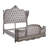 Olander Antique Platinum and Gray Wingback Bed-90540001