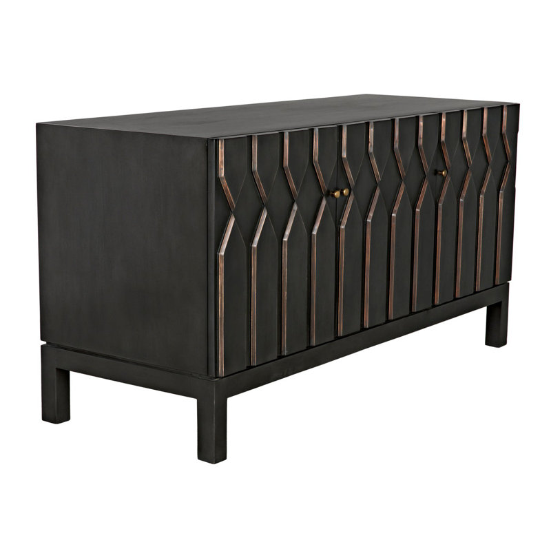 Anubis 60'' W Solid Wood Sideboard