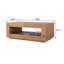 Table basse, finition chêne