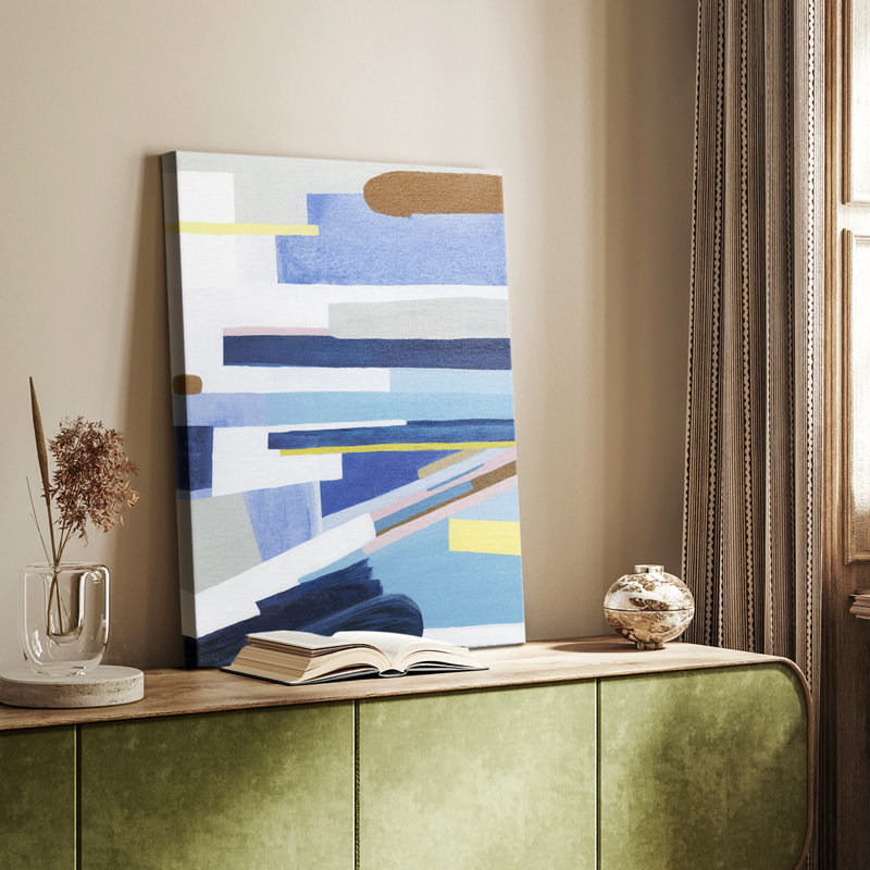 «Passing Cars I» - galerie personnalisée enveloppée Cavas, H 18 po x l 12 po