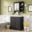 30" Bathroom Vanity Set With Ceramic Top And Medicine Cabinet Mirror-1470003795