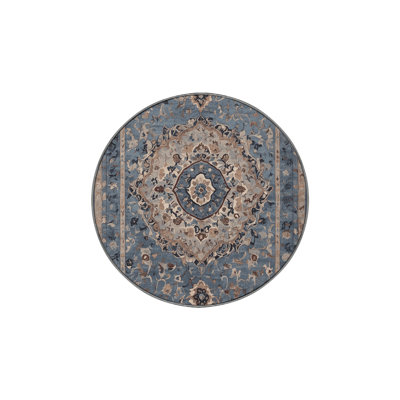 Machine Washable Gray Area Rug