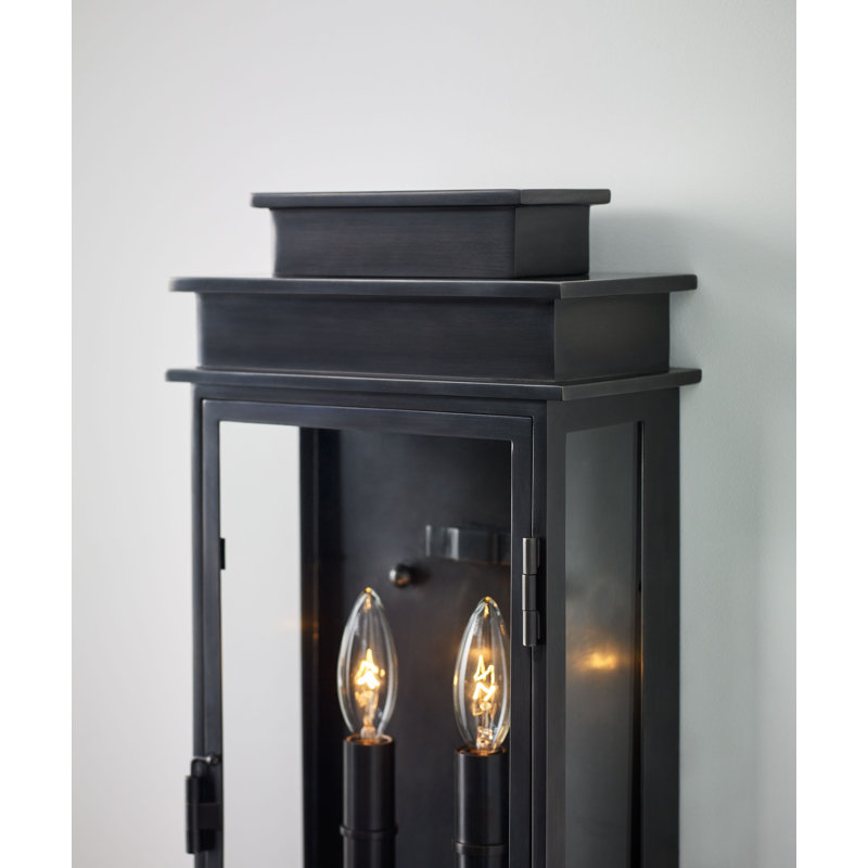 Chapman & Myers Linear Lantern Tall, Bronze