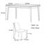 Ensemble de table d'appoint moderne et luxueux-110959967