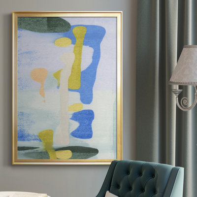 Rorschach Rainbow I - reproduction d'art sur toile