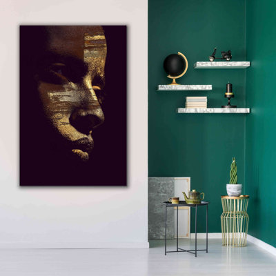 «Gold Vision» par Design Fabrikken, estampe numérique sur toile