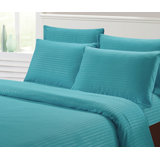 Sateen Striped Sheet Set
