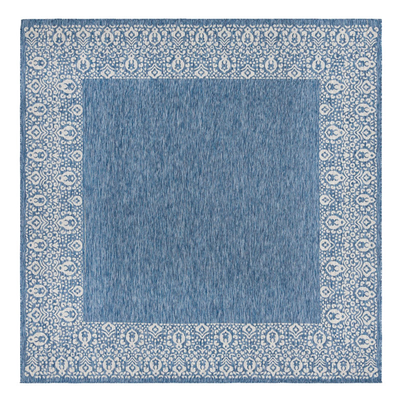 Lamere Oriental Indoor / Outdoor Rug, Square 10'8"
