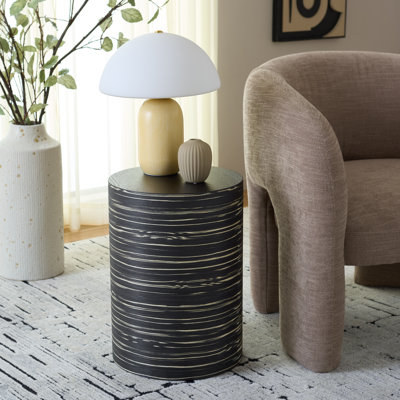 Bahan Round End Table