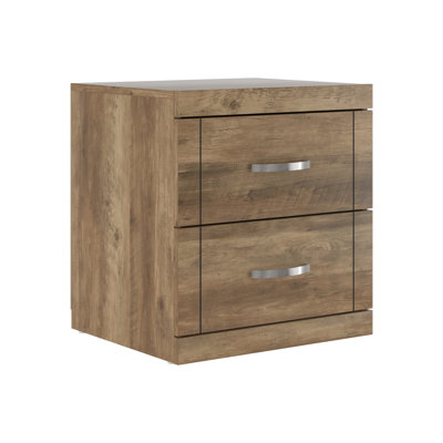 Avigail 20.31" 2 Drawer Nightstand