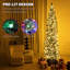 Arbre de Noël crayon pré-éclairé-441275195