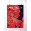 Amsterdam City Map - No Frame Print-961837449