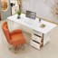 Bureau de luxe en pierre frittée clair-357721568