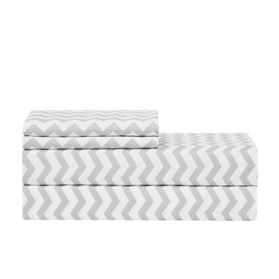 Loft Printed Sheet Set, Deluxe Ultra Soft 1500-Series, Double Brushed Microfiber