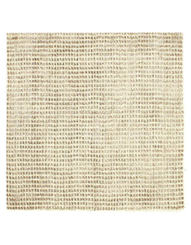 Tapis moderne fabriqué à la main Indo - 2 pi x 2 pi