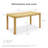 Logan Solid Wood 59" Dining Table-382004164