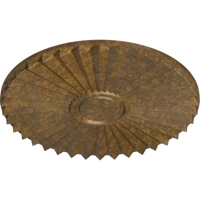 Médaillon de plafond Shakuras de 19 3/4 po x P 1 3/8 po (pour auvents jusqu'à 5 po)