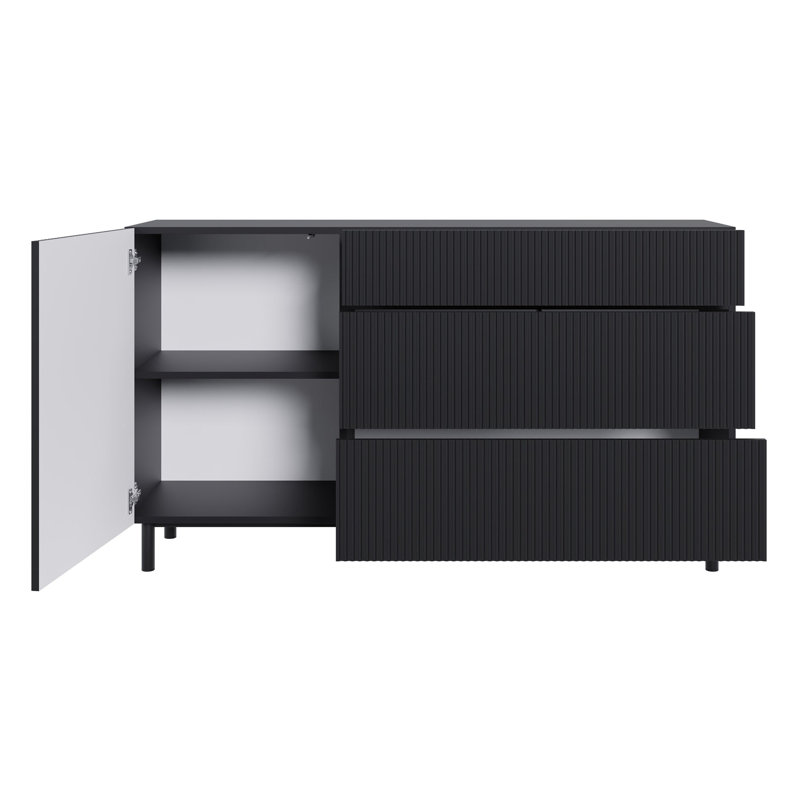Anito 139cm Sideboard, Black