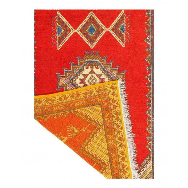Oriental Area Rug in Red