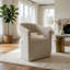 Fauteuil demi-tonneau avec roulettes Esha-130982261