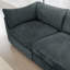 Causeuse en chenille à 4 places avec excellent espace de rangement et 1 repose-pieds mobile-492766599