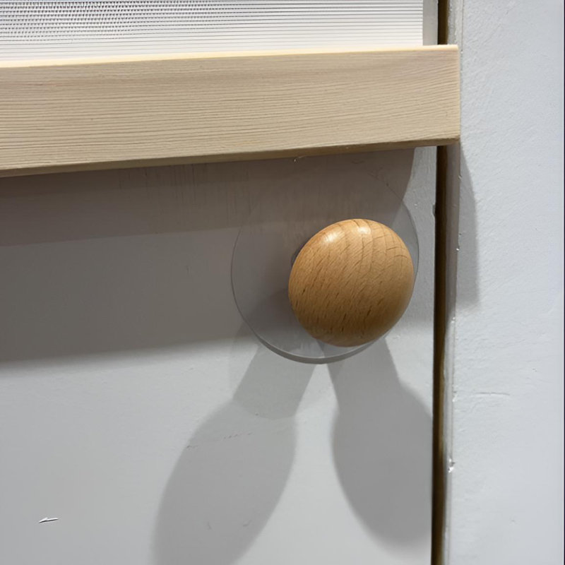 Self-Adhesive Cabinet Handle, Single Hole Knob