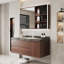 Armoire de salle de bain rétro simple