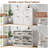 Shoe Cabinet with 4 Flip Drawers, Freestanding Hidden Shoe Storage Organizer