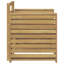  Outdoor Sofa Natural Sectional Garden Furniture Terrace Seating Modern