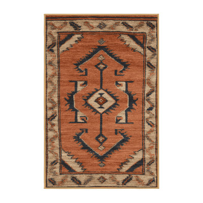Machine Washable Persian Brown Area Rug