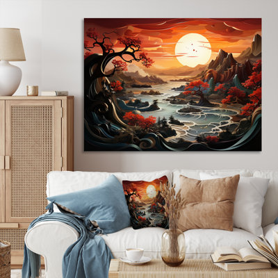 " China Dragons Landscape "
