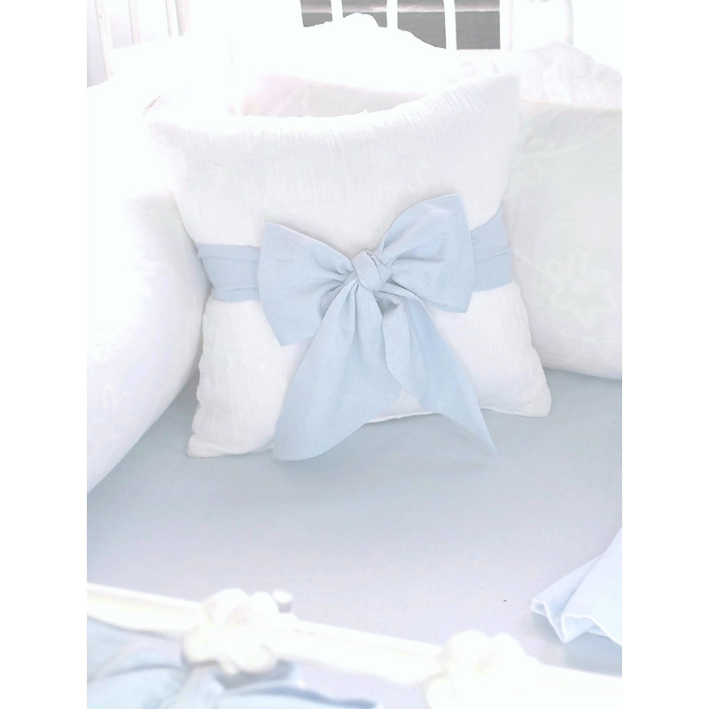 Bow Throw Pillow Cover & Insert
