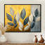 Simplicité dorée et verte «Herbes» - art mural grandes herbes-616907431-711954502-616907449