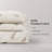 Premium 3-Piece Full/Queen Cotton Bedding Sets, Modern White Gray Quilt