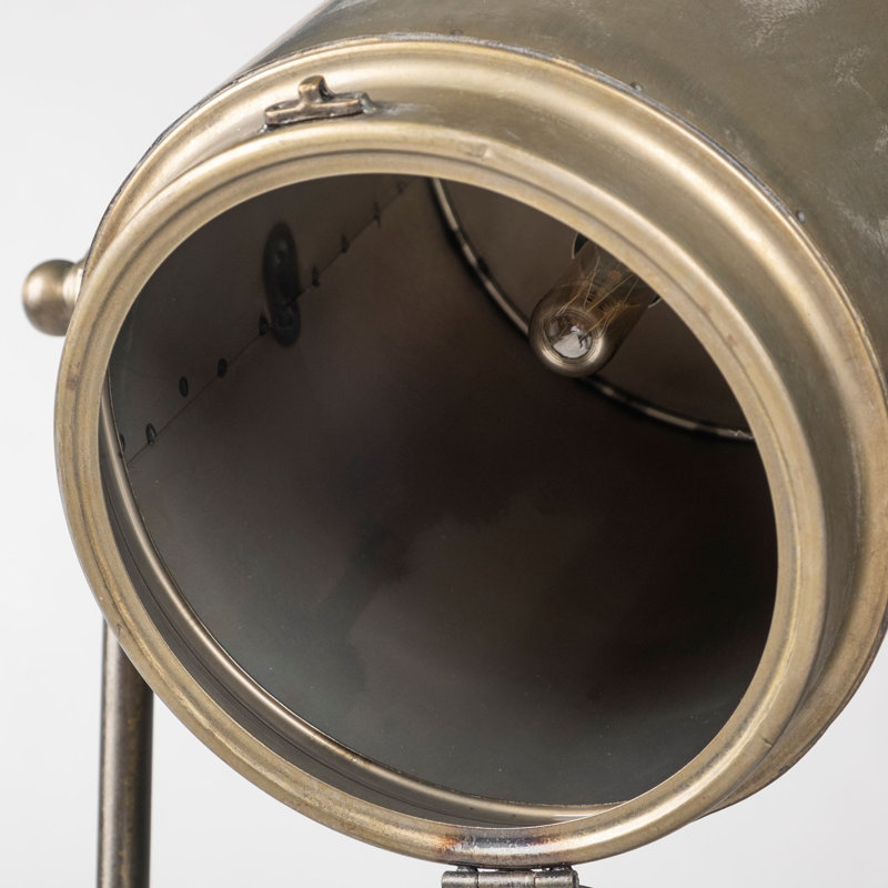 Tripod Floor Lamp, Gold