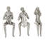 Ensemble de 3 figurines Saini
