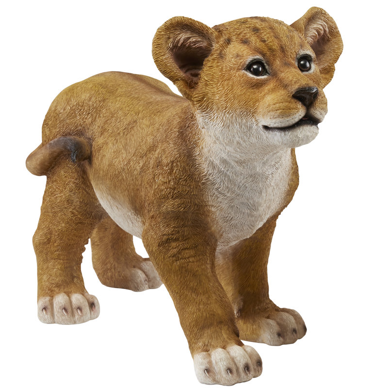 Lion Cub of the Sahara Animal Statue Ahaggar