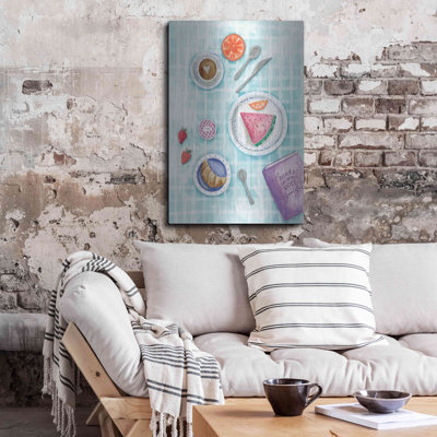 «Morning Picnic» par Rachel Nieman, art mural en métal