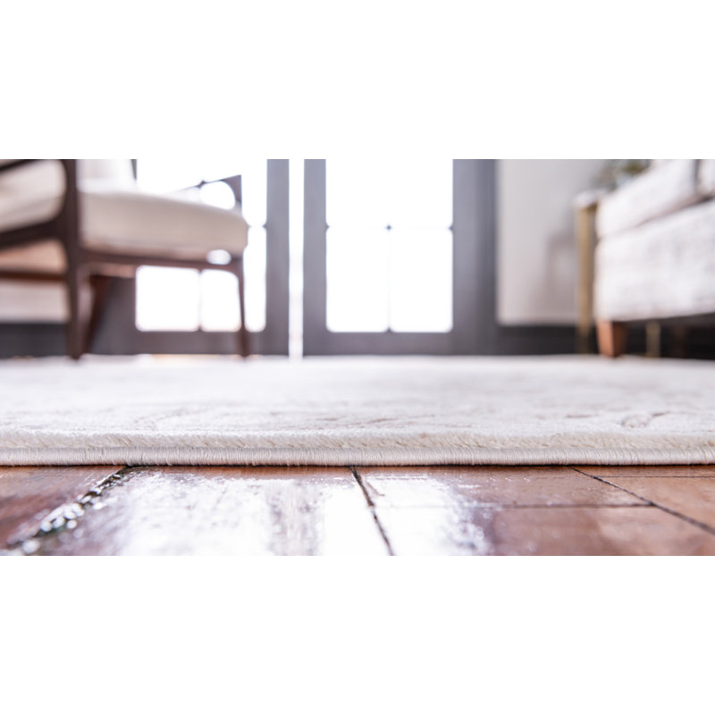 Derby Damask Indoor Rug, Runner 3' x 9'10"