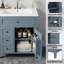 Meuble-lavabo 24 po avec lavabo