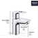 BauLoop Single Hole Bathroom Faucet